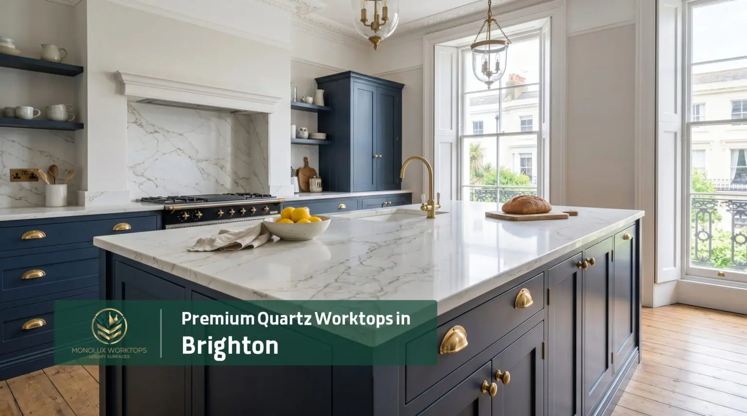 Premium Quartz Worktops in Brighton
