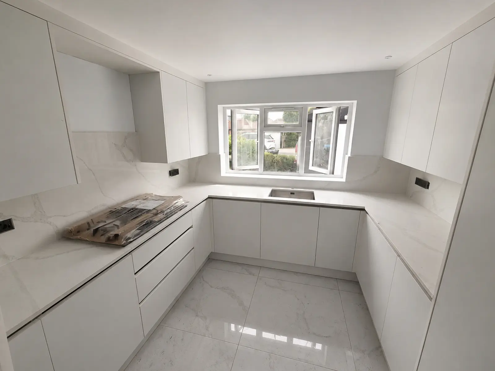 Tobias’s quartz project, Calacatta Eternal Grey in Maidstone 2025 image-8