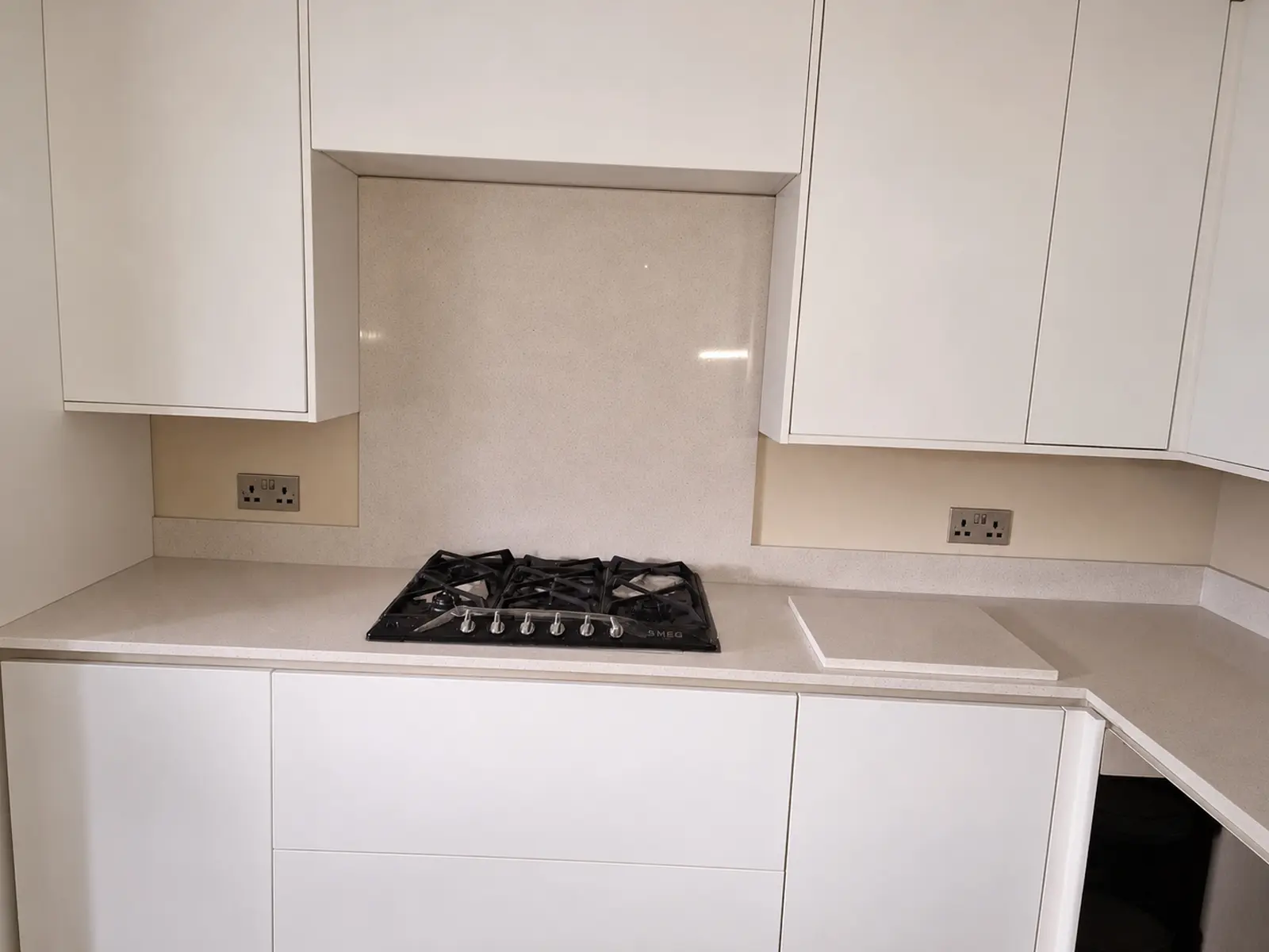 Arjun’s quartz worktop project, Arctic Starburst Quartz in Oxford, 2025 image-4