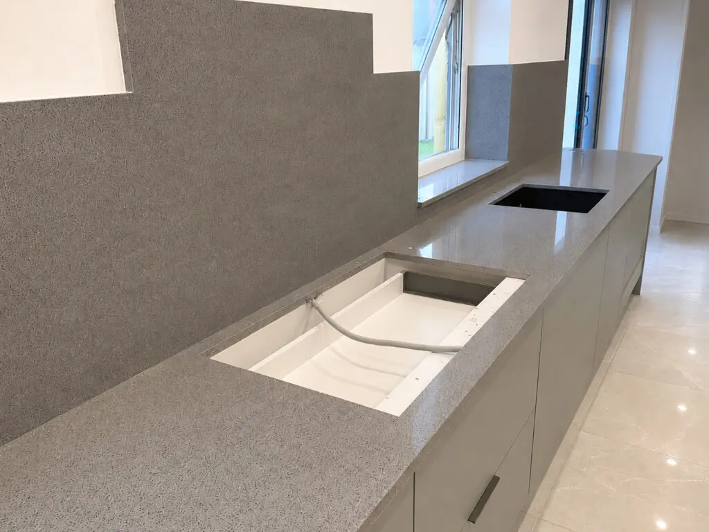 Priya’s quartz worktop project, Silver Starburst Quartz in Oxford, 2026 image-6