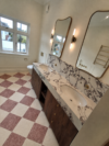Calacatta Viola quartz worktop project in Southampton