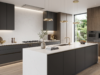 Arabescato Lite Grey quartz worktop
