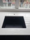 Aria White Quartz Kitchen in Highgate, London
