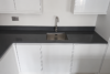 Graphite ice quartz worktop project in London