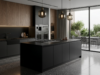 Pure Black Quartz Worktop