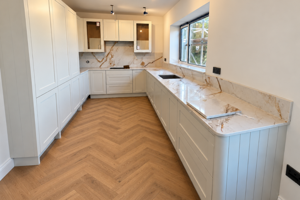Miami 3D quartz project, St Albans, London