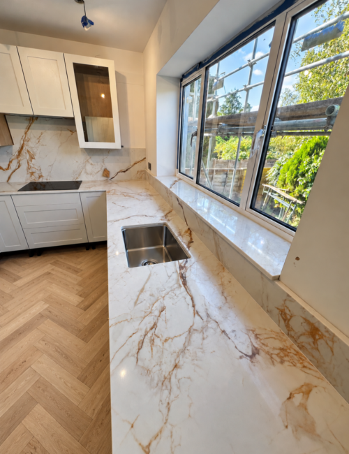 Miami 3D quartz project, St Albans, London