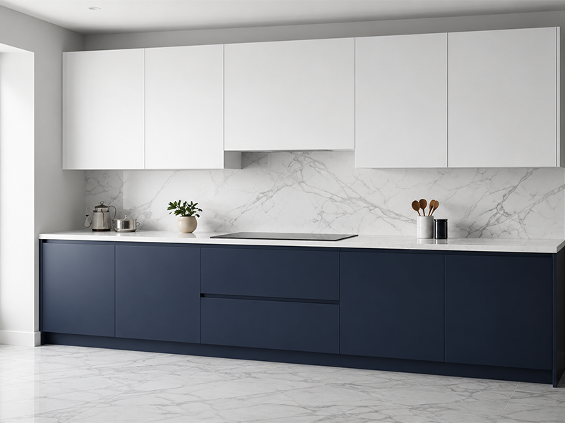 Best Kitchen Cabinet Colours for Calacatta Quartz