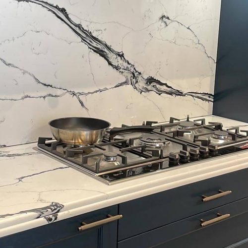 Calacatta Black Fusion Maidstone project
