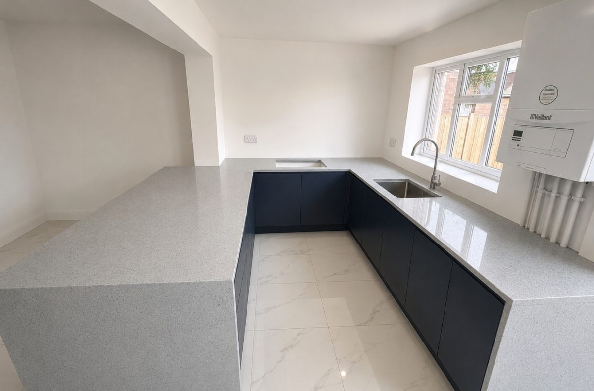 Silver Starburst quartz, North london project